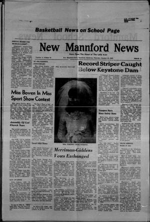 New Mannford News (Mannford, Okla.), Vol. 10, No. 4, Ed. 1 Thursday, January 23, 1969