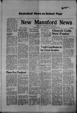 New Mannford News (Mannford, Okla.), Vol. 10, No. 5, Ed. 1 Thursday, January 30, 1969