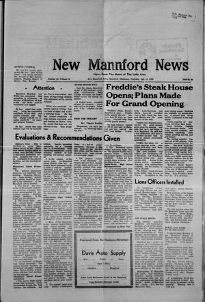 New Mannford News (Mannford, Okla.), Vol. 10, No. 28, Ed. 1 Thursday, July 10, 1969