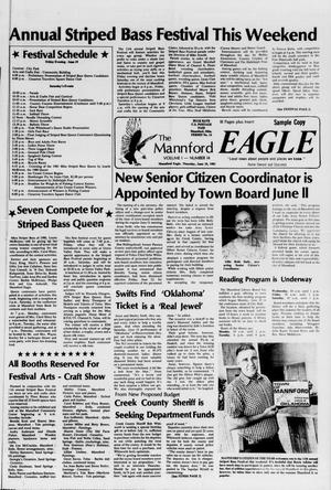 The Mannford Eagle (Mannford, Okla.), Vol. 1, No. 14, Ed. 1 Thursday, June 18, 1981