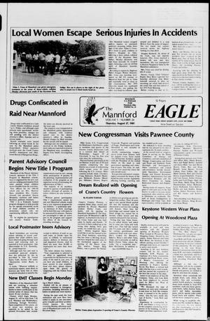 The Mannford Eagle (Mannford, Okla.), Vol. 1, No. 24, Ed. 1 Thursday, August 27, 1981