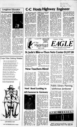 The Mannford Eagle (Mannford, Okla.), Vol. 2, No. 13, Ed. 1 Thursday, June 10, 1982