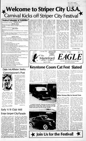 The Mannford Eagle (Mannford, Okla.), Vol. 2, No. 15, Ed. 1 Thursday, June 24, 1982