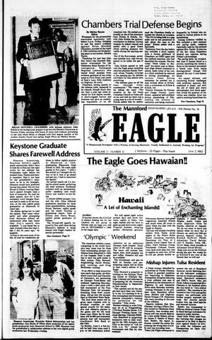Primary view of object titled 'The Mannford Eagle (Mannford, Okla.), Vol. 3, No. 12, Ed. 1 Thursday, June 2, 1983'.