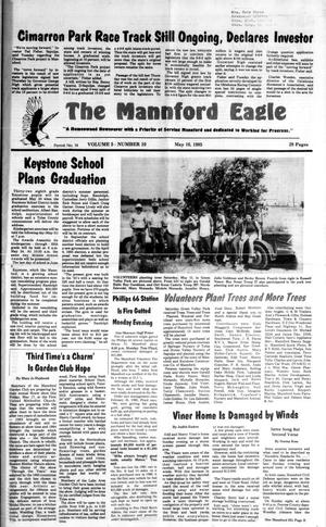 The Mannford Eagle (Mannford, Okla.), Vol. 5, No. 10, Ed. 1 Thursday, May 16, 1985