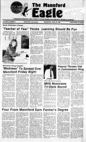The Mannford Eagle (Mannford, Okla.), Vol. 6, No. 8, Ed. 1 Wednesday, April 30, 1986