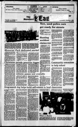 The Mannford Eagle (Mannford, Okla.), Vol. 11, No. 40, Ed. 1 Wednesday, December 4, 1991