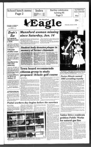 The Mannford Eagle (Mannford, Okla.), Vol. 14, No. 46, Ed. 1 Wednesday, January 18, 1995