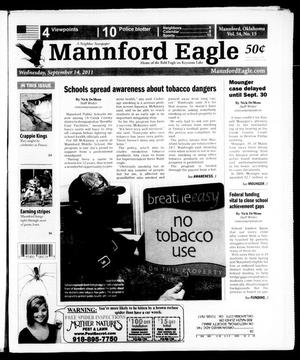 Primary view of object titled 'Mannford Eagle (Mannford, Okla.), Vol. 54, No. 15, Ed. 1 Wednesday, September 14, 2011'.