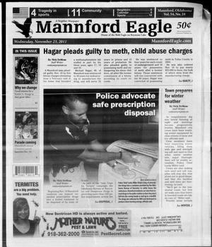 Mannford Eagle (Mannford, Okla.), Vol. 54, No. 24, Ed. 1 Wednesday, November 23, 2011