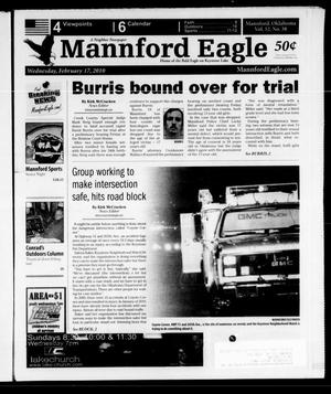 Mannford Eagle (Mannford, Okla.), Vol. 52, No. 38, Ed. 1 Wednesday, February 17, 2010