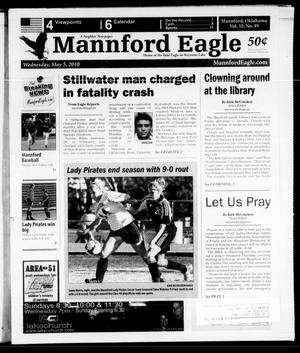 Primary view of Mannford Eagle (Mannford, Okla.), Vol. 52, No. 49, Ed. 1 Wednesday, May 5, 2010