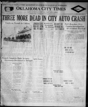 Oklahoma City Times (Oklahoma City, Okla.), Vol. 66, No. 233, Ed. 1 Tuesday, January 16, 1923