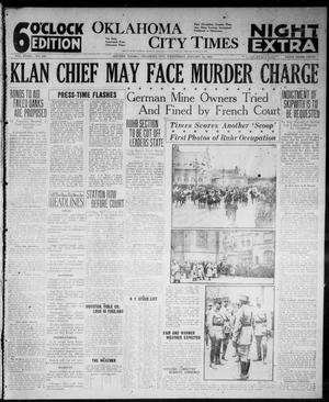 Oklahoma City Times (Oklahoma City, Okla.), Vol. 33, No. 240, Ed. 4 Wednesday, January 24, 1923