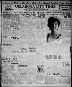 Oklahoma City Times (Oklahoma City, Okla.), Vol. 33, No. 249, Ed. 3 Saturday, February 3, 1923