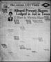 Newspaper: Oklahoma City Times (Oklahoma City, Okla.), Vol. 33, No. 250, Ed. 1 M…