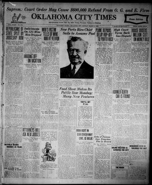 Oklahoma City Times (Oklahoma City, Okla.), Vol. 33, No. 274, Ed. 3 Monday, March 5, 1923