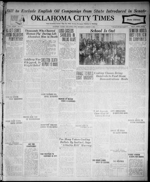 Oklahoma City Times (Oklahoma City, Okla.), Vol. 33, No. 277, Ed. 3 Thursday, March 8, 1923