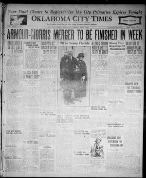 Oklahoma City Times (Oklahoma City, Okla.), Vol. 33, No. 278, Ed. 3 Friday, March 9, 1923