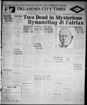 Oklahoma City Times (Oklahoma City, Okla.), Vol. 33, No. 279, Ed. 1 Saturday, March 10, 1923