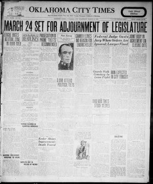 Oklahoma City Times (Oklahoma City, Okla.), Vol. 33, No. 282, Ed. 5 Wednesday, March 14, 1923