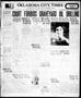Newspaper: Oklahoma City Times (Oklahoma City, Okla.), Vol. 33, No. 294, Ed. 5 W…