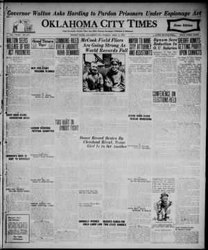 Oklahoma City Times (Oklahoma City, Okla.), Vol. 33, No. 311, Ed. 3 Tuesday, April 17, 1923