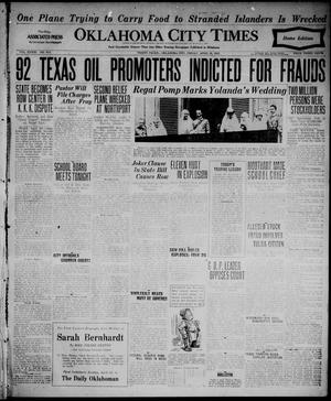 Oklahoma City Times (Oklahoma City, Okla.), Vol. 33, No. 314, Ed. 3 Friday, April 20, 1923
