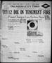 Primary view of Oklahoma City Times (Oklahoma City, Okla.), Vol. 33, No. 320, Ed. 1 Friday, April 27, 1923