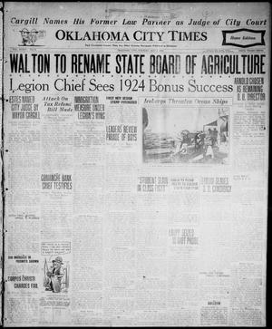 Oklahoma City Times (Oklahoma City, Okla.), Vol. 34, No. 8, Ed. 3 Tuesday, May 1, 1923