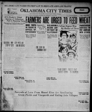 Oklahoma City Times (Oklahoma City, Okla.), Vol. 34, No. 48, Ed. 2 Wednesday, June 20, 1923