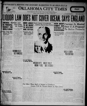 Oklahoma City Times (Oklahoma City, Okla.), Vol. 34, No. 55, Ed. 2 Friday, June 29, 1923