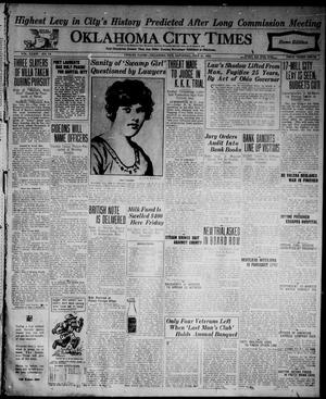 Oklahoma City Times (Oklahoma City, Okla.), Vol. 34, No. 74, Ed. 3 Saturday, July 21, 1923