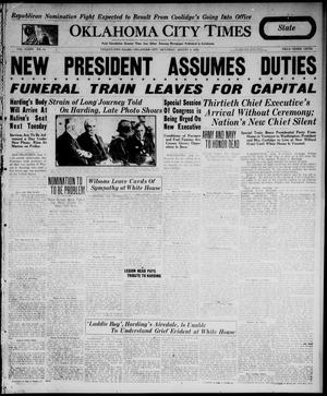 Oklahoma City Times (Oklahoma City, Okla.), Vol. 34, No. 84, Ed. 2 Saturday, August 4, 1923