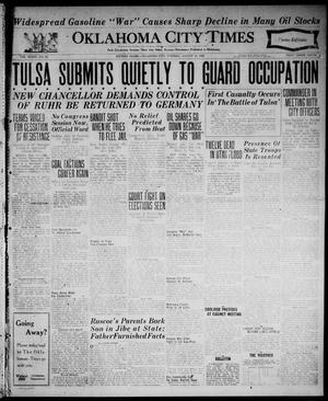Oklahoma City Times (Oklahoma City, Okla.), Vol. 34, No. 92, Ed. 3 Tuesday, August 14, 1923