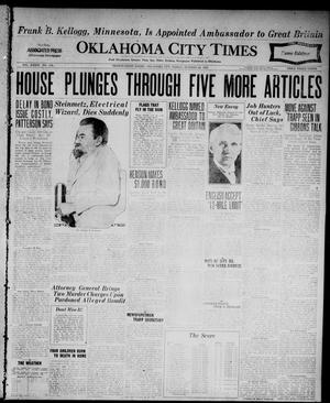 Oklahoma City Times (Oklahoma City, Okla.), Vol. 34, No. 154, Ed. 3 Friday, October 26, 1923