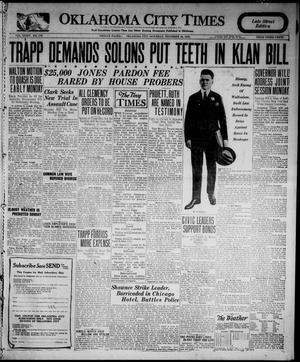 Oklahoma City Times (Oklahoma City, Okla.), Vol. 34, No. 179, Ed. 5 Saturday, November 24, 1923