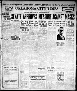 Oklahoma City Times (Oklahoma City, Okla.), Vol. 34, No. 181, Ed. 3 Tuesday, November 27, 1923