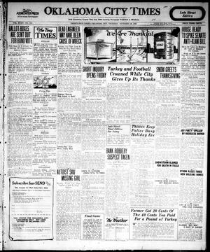 Oklahoma City Times (Oklahoma City, Okla.), Vol. 34, No. 183, Ed. 3 Thursday, November 29, 1923