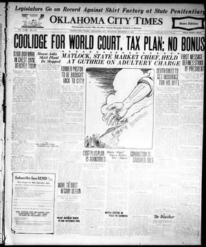 Oklahoma City Times (Oklahoma City, Okla.), Vol. 34, No. 189, Ed. 3 Thursday, December 6, 1923