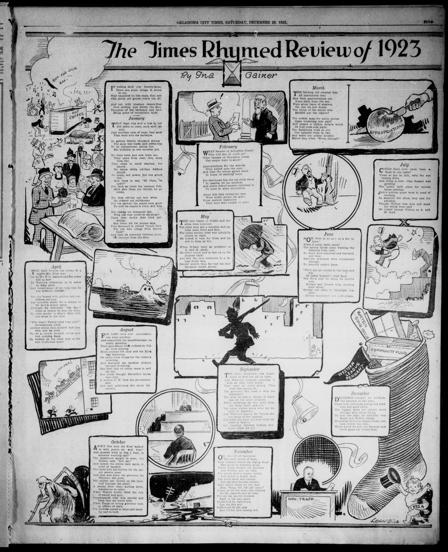 Oklahoma City Times (Oklahoma City, Okla.), Vol. 34, No. 209, Ed. 4 Saturday, December 29, 1923
                                                
                                                    [Sequence #]: 5 of 12
                                                