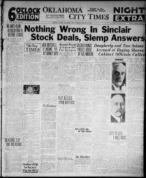 Oklahoma City Times (Oklahoma City, Okla.), Vol. 34, No. 277, Ed. 4 Tuesday, March 18, 1924