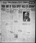 Newspaper: Oklahoma City Times (Oklahoma City, Okla.), Vol. 34, No. 284, Ed. 5 W…