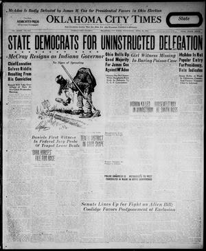 Oklahoma City Times (Oklahoma City, Okla.), Vol. 34, No. 314, Ed. 2 Wednesday, April 30, 1924