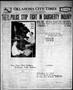 Thumbnail image of item number 1 in: 'Oklahoma City Times (Oklahoma City, Okla.), Vol. 35, No. 17, Ed. 3 Friday, May 23, 1924'.