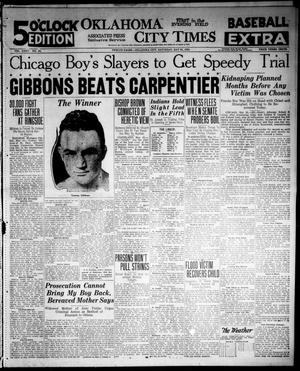Oklahoma City Times (Oklahoma City, Okla.), Vol. 35, No. 24, Ed. 4 Saturday, May 31, 1924