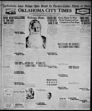 Oklahoma City Times (Oklahoma City, Okla.), Vol. 35, No. 58, Ed. 3 Friday, July 11, 1924