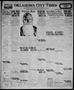 Thumbnail image of item number 1 in: 'Oklahoma City Times (Oklahoma City, Okla.), Vol. 35, No. 58, Ed. 6 Friday, July 11, 1924'.