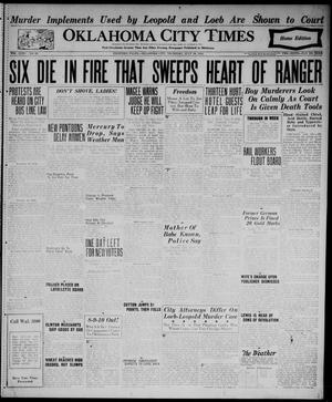 Oklahoma City Times (Oklahoma City, Okla.), Vol. 35, No. 69, Ed. 3 Thursday, July 24, 1924