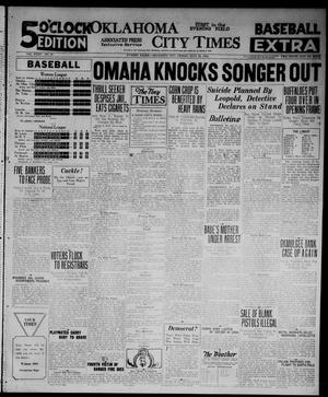Primary view of object titled 'Oklahoma City Times (Oklahoma City, Okla.), Vol. 35, No. 70, Ed. 4 Friday, July 25, 1924'.
